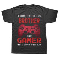 Funny Gamer Vintage Video Games Boys Brother Son T Shirts Graphic Streetwear Short Sleeve Birthday Gifts Summer Style T shirt XS-6XL