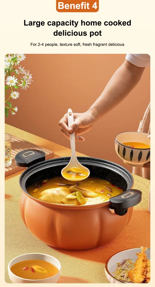  3.5L Pressure Cooker Micro Pressure Cooker Stew Pot Soup Meat  Pot Rice Cooker Cooking Pots Kitchenware for Gas Stove ( Color : Yellow ) :  Home & Kitchen