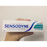 Sensodyne เซ็นโซดายน์ ดีพคลีน ยาสีฟันผสมฟลูออไรด์ ขนาด 18 กรัม