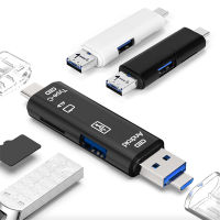 Usb เครื่องอ่านการ์ดความเร็วสูง,เครื่องอ่านการ์ด Sd Tf Micro Sd การ์ด Type C Usb C เครื่องอ่านการ์ด Otg