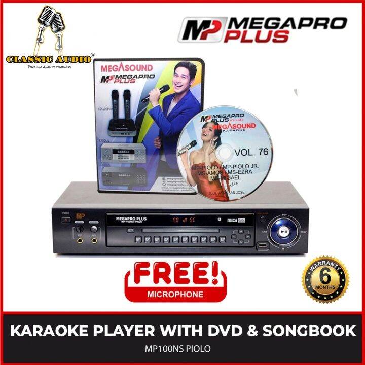 Megapro Plus MP 100NS Piolo Karaoke Player / Megapro Plus with Songbook ...