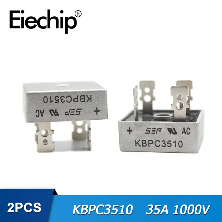2pcs/lot KBPC3510 Diode Bridge Rectifier KBPC3510 35A 1000V Lazada