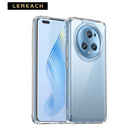 Lereach เคสโปร่งใสสีสันสดใสสำหรับ Honor Magic5 Pro Magic 5 Pro กรอบ TPU แบบนุ่มที่ครอบฮาร์ดดิสก์ PC เคสโทรศัพท์