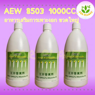 Forplants เซตทรีโอ 8503 ฮอร์โมน8503 ขวดใหญ่ 1000มิลลิลิตร จำนวน 3 ชิ้น ฮอร์โมนถั่วงอก เพาะถั่วงอก ควรใช้คู่ 8503ขวดเล็ก ถั่วงอกอ้วน ถั่วงอกรากสั้น