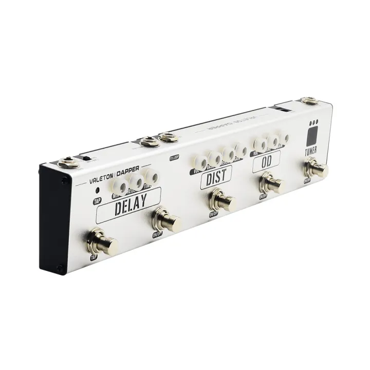 thumbnail image 2 of Valeton Dapper Bass Multi Effects Pedal - Tuner, Boost, Comp, Amp Sim, Octave, Chorus & FX Loop 2 of 13