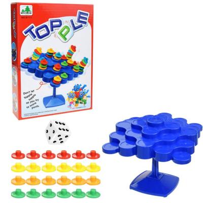 Balanced Tree Math Toys for Kids Stacking Topple Board Game Multiplayer Board Game Kindergarten Learning Activities Gift for Birthday brilliant
