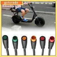 GOTORADE 9มม. สายเคเบิลเสริม สำหรับ eBike bafang สายเคเบิล2/3/4/5/6Pin ขั้วต่อกันน้ำ ขาจอแสดงผล ขั้วต่อฐาน