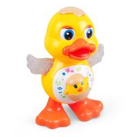 Electric Dance Lighting Duck Educational Toy Musical Interactive Kids Gifts