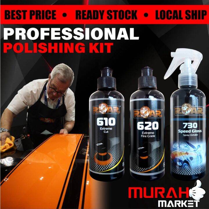 ROAR Polish Starter Kit 3 in 1 [ 610 620 730 ] Surface Finishing