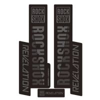 สติกเกอร์ตะเกียบหน้ารถจักรยานภูเขา Rockshox Revelation 19Cm Mtb ส้อม Decal อุปกรณ์รถจักรยาน