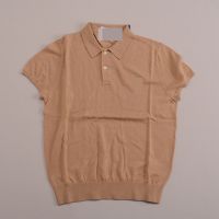 [Original]Ralphˉlaurenˉrl067 womens short-sleeved sweater with thin lapel is on sale with label