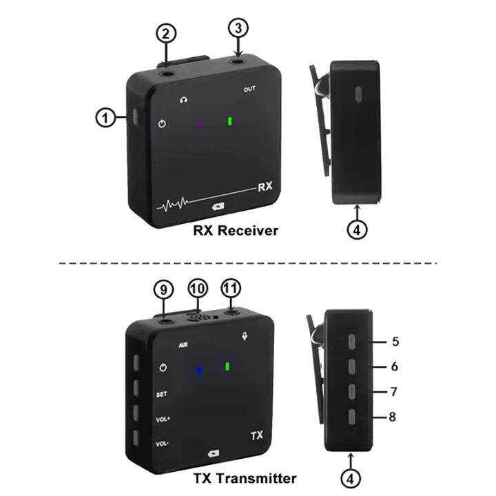 wireless-lavalier-microphone-professional-digital-sound-stage-broadcast-sound-uhf-transmitter-receiver-monitor-system