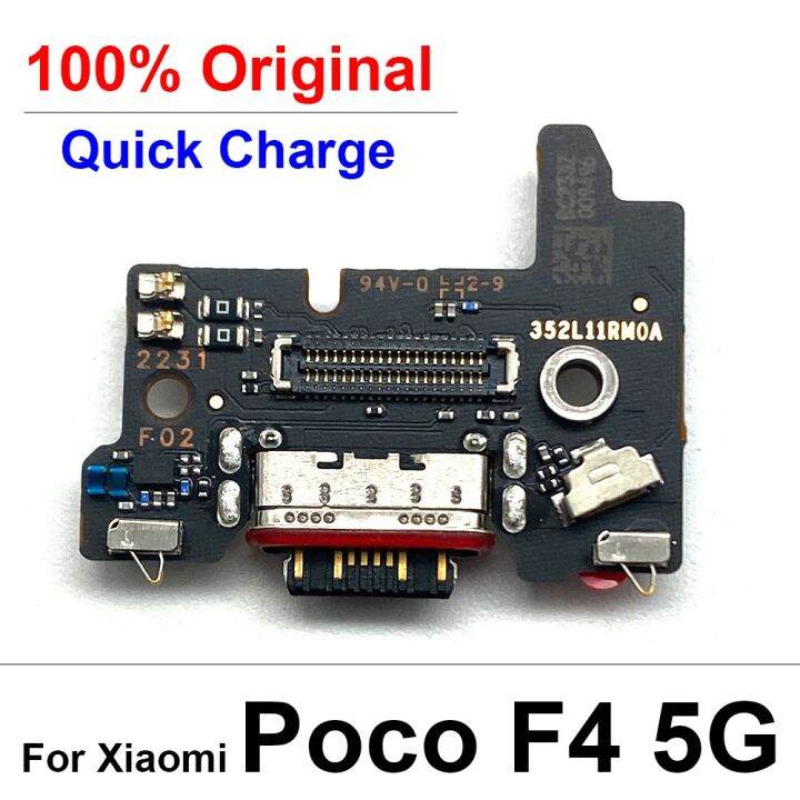 ของแท้เหมาะสำหรับ-xiaomi-mi-poco-f1-f3-f2-f4-m3-x3-m4-pro-4g-5g-ตัวเชื่อมต่อแท่นเครื่องชาร์จ-usb-บอร์ดไมโครโฟนงอชาร์จพอร์ต