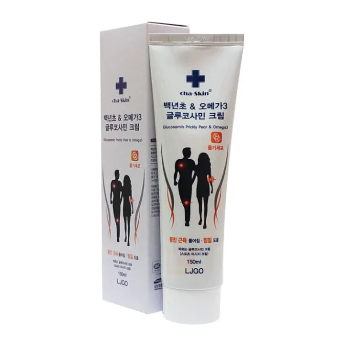 LJGO Glucosamin Prickly Pear Omega 3 Creams High Potency Sports Massage