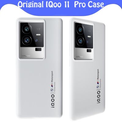 J76เคส Iqoo 11 Pro ของแท้เคสเคสป้องกันแข็งหนังสัมผัสละเอียดอ่อนสำหรับโทรศัพท์มือถือ Iqoo 11 Pro 100%