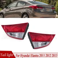 สำหรับ Hyundai Elantra 2011 2012ไฟไฟท้ายรถ2013ด้านในเบรคถอยหลังโคมไฟไฟตัดหมอกไฟท้ายสัญญาณไฟไม่หลอดไฟ LED