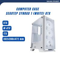 SEGOTEP COMPUTER CASE (เคสสำหรับคอมพิวเตอร์) SYNRAD 1 (WHITE) ATX รับประกัน 3 ปี โดย Devas IPASON