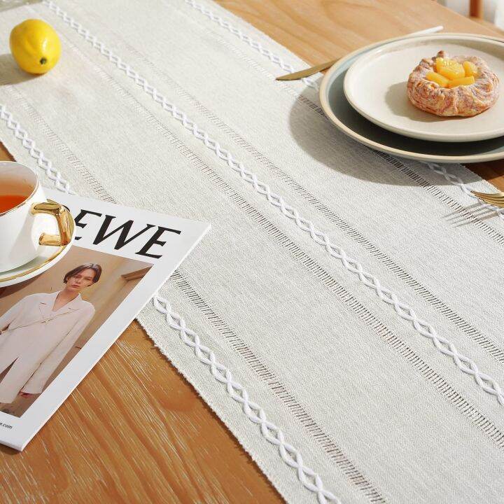 lz-13x72-inch-rustic-farmhouse-style-linen-table-runner-boho-handmade-tassel-tablecloth-party-wedding-decor-dining-table-decoration