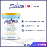 Sữa dê MediGoat Baby Gold 0 -12 tháng hộp 900g
