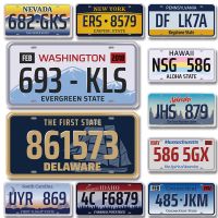 City Car New York Metal Vintage License Plate Tin Plates Bar Garage Wall Decoration Iron Plate Billboard Tin Plates