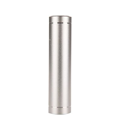Aluminum Cylindrical Mini Battery Bank Power Back Case Cellphone 18650 Battery Backup Charger DIY Box
