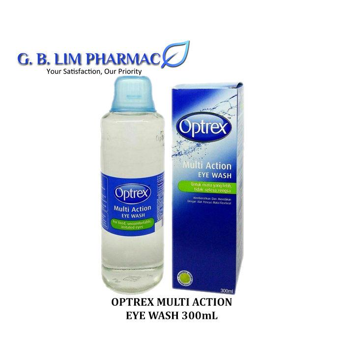 OPTREX MULTI ACTION EYE WASH 300ML (EXP: 30-SEP-2025 )