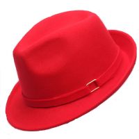 Nuova Primavera Autunno Tesa Corta Feltro Di Lana Cappelli Fedora Retrไมโคร Cappello Panuomo Donna Vestto Cappello แจ๊สทริลบี้ Cap Allingrosso