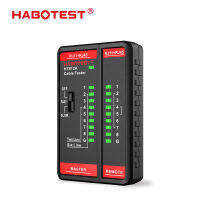 HABOTEST HT812A เคเบิ้ล Lan ทดสอบเครือข่ายทดสอบสายเคเบิล8/6/4/2จุดเครือข่ายลวดสายโทรศัพท์ตรวจจับเครื่องมือติดตาม