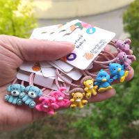 【CW】 2PCS New and lion Headwear Kids Cartoon Elastic Hair Bands Children Ropes Accessories Baby Headdress