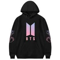 เสื้อสเวตเตอร์มีฮู้ดเด็กผู้ชาย BTS Bangtan,เสื้อกันหนาวลำลองแขนยาวมีฮู้ด