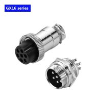 1set GX16 2/3/4/5/6/7/8/9 Pin Male Female 16mm L70-78 Circular Aviation Socket Plug Wire Panel Connector Free Shipping