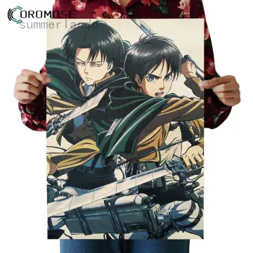 B Beginning Anime Stream, Kraft Paper Wall Stickers