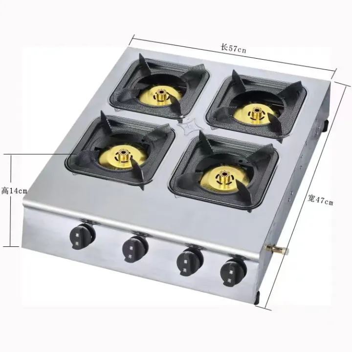 Factory Direct Sales Built In Burner Gas Stove Built In Stove