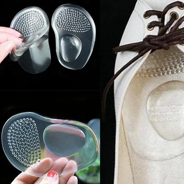 Silicone Gel Ball Of Foot Cushion Pads Insoles Silicone Gel Pads Reduce