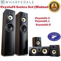 Wharfedale Crystal4 Series (Walnut) Set Crystal4.3+Crystal4.1+Crystal4.C