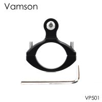 Vamson สำหรับ Go Pro อุปกรณ์เสริมจักรยานอลูมิเนียม Handlebar Mount ขาตั้งกล้องสีดำสำหรับ Gopro Hero 8 7 6 5 4สำหรับ Yi VP501