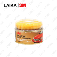 3M ผลิตภัณฑ์แว๊กซ์เคลือบเงาสีรถ Cream Wax Gloss NShine Bosster ขนาด 220 กรัม