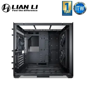 Lian Li O11 AIR MINI Black SPCC / Aluminum / Tempered Glass ATX Mini Tower  Computer Case - O11AMX