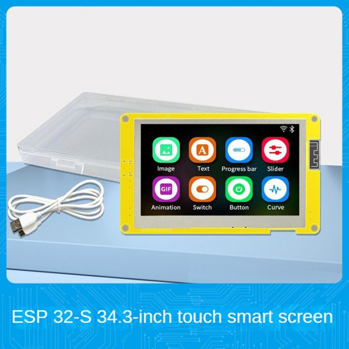 1set-esp32-development-board-lvgl-4-3-inch-lcd-smart-display-wifi-bluetooth-module-without-touch-psram-16m