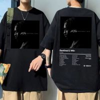 Rapper Lil Tjay T-Shirts Men Hip Hop Premium Oversized Tee Shirt Male Streetwear Destined 2 Win Music Album Graphic Tshirt S-4XL-5XL-6XL