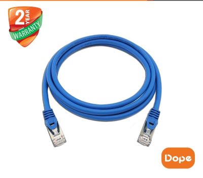 CAT6A UTP Cable 2m. DOPE (DP-9494) Blue