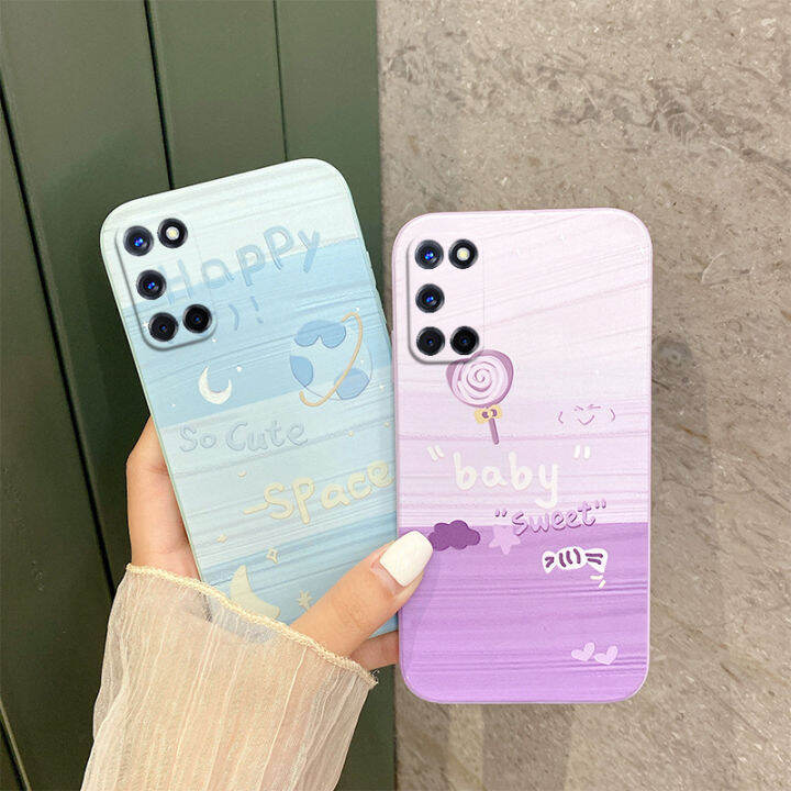 เคส-a52-oppo-a52-tpu-ซิลิโคนเคสโทรศัพท์-oppo-ฝาหลังปลอกอ่อนทาสี-a52