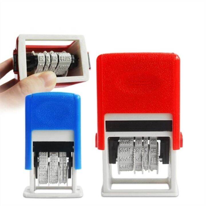 YIRIQIANLI Universal Adjustable Self-Inking Stamps DIY Stamp Self ...