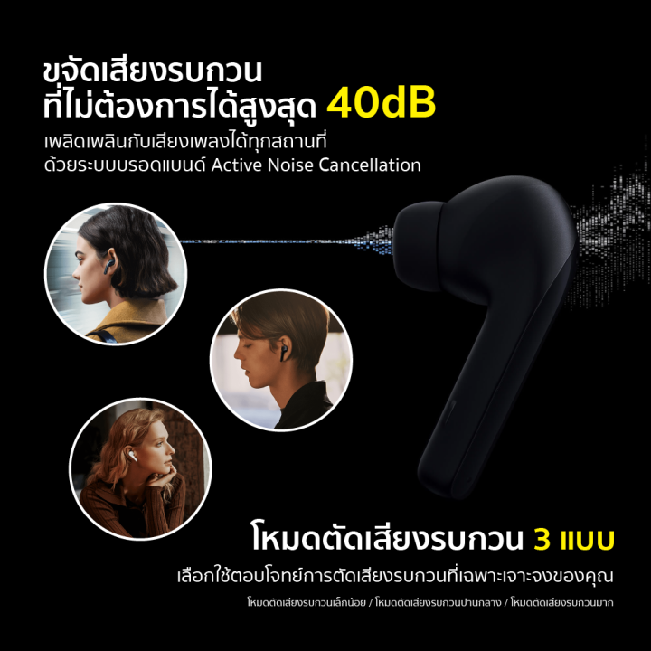 ราคาพิเศษ-2999-บ-xiaomi-buds-3-หูฟังไร้สาย-แบต-32-ชม-กันน้ำ-ip55-dual-driver-ศูนย์ไทย-1y