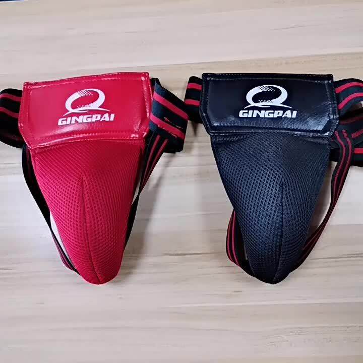 ผู้ใหญ่ผู้ชายเด็ก Crotch Protector มวย Sanda Groin Guard MMA Jockstraps