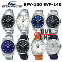 CASIO Edifice รุ่น EFV-100D EFV-100L EFV-140D EFV-140L นาฬิกาผู้ชาย เรียบหรู ทางการ พร้อมกล่อง ประกัน CMG 1ปี EFV EFV100 EFV-100 EFV140 EFV-140 EFV-100D-1A EFV-100D-2A EFV-100D-7A EFV-100L-1A