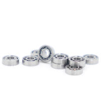 682เปิดแบริ่ง ABEC-1 (10ชิ้น) 2X5X1.5Mm 6182 Miniature Radial 682ตลับลูกปืน