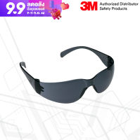 แว่นตานิรภัย 3M™ รุ่น Virtua Series 11327 เลนส์เทา เคลือบแข็งป้องกันรอยขีดข่วน