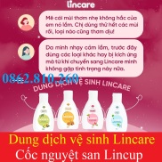 Dung dịch vệ sinh phụ nữ và cốc nguyệt san Lincare 50ml Lincare Ice