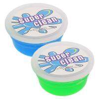 2pcs Super Dust Clean Clay Dust Keyboard Cleaner SlimeToys Cleaning Gel Car Gel Mud Putty Kit Car Interior Cleaning Supplies Cleaning Tools